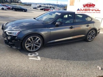 Audi A5 F5 2019 Audi A5 2019, 2.0L, 4x4, PREMIUM PLUS S-LINE, od ubezpieczalni 2.0 Benzyna