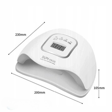 Lampa do Paznokci LED UV do Hybryd Żeli