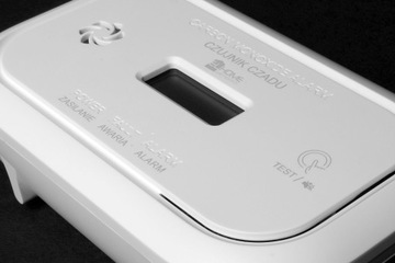 Сигнализация Датчик угарного газа ЖК-дисплей Угарный газ и детектор дыма