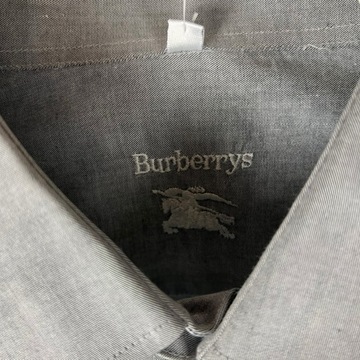 BURBERYS VINTAGE KOSZULA SZARA 43/XL