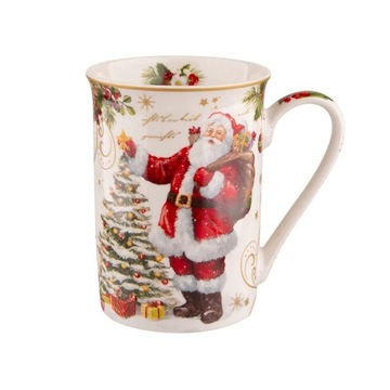 Волшебная рождественская кружка с заварочным устройством и крышкой, 300 мл Подарок