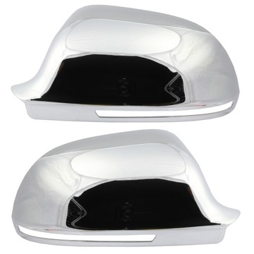 AUDI A4 B8 A6 C6 A8 D3 NAKŁADKI NA LUSTERKA CHROM