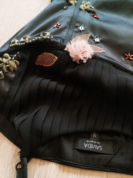 Топ-блузка Savida, элегантный декорированный корсет, размер 42