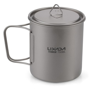 Ultralekki tytanowy kubek Outdoor Portable