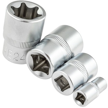 НАБОР ВНУТРЕННИХ ТОРЦЕВ TORX E4 E24, 14 ПРЕДМЕТОВ TORX