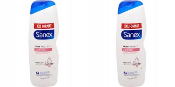 Sanex 2L SKIN PROTECT CARING żel pod prysznic 2 x1000ml