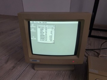 Atari SM 125 монитор