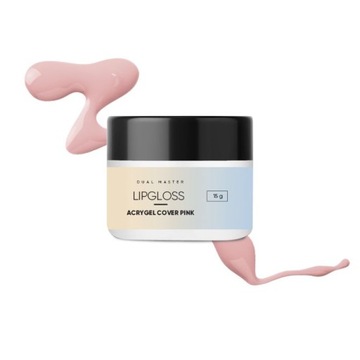 AKRYLOŻEL BUDUJĄCY do form COVER LIPGLOSS różowy Mistero Milano 15g 2103/15