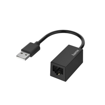 Сетевой адаптер USB A M - RJ45 8p8c F 100Mb HAMA