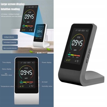 Сенсорный монитор качества воздуха 3 в 1