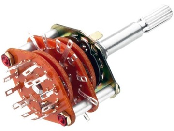 MONACOR RS-246 - Przełączniki obrotowe