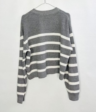 Sweter oversize pasy S 36 H&M