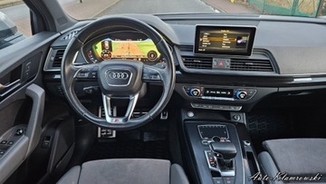 Audi Q5 II SUV 2.0 TDI 190KM 2019 Audi Q5 Q5 S-Line 2.0 TDI PL Salon BangOlufsen El klapa Hak Digital, zdjęcie 11