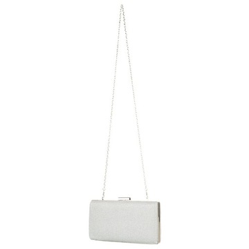 СЕРЕБРЯНЫЙ БЛЕСКОВЫЙ Клатч МОДНАЯ ВЕЧЕРНЯЯ СУМКА НА СВАДЬБУ