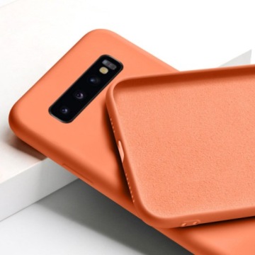 ЧЕХОЛ ДЛЯ SAMSUNG S10 СИЛИКОНОВЫЙ ЦВЕТ МЯГКИЙ ЧЕХОЛ + ФОЛЬГА