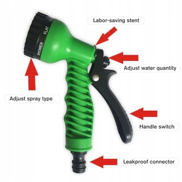 Садовые шланги для наружного применения, 100 футов с возможностью расширения