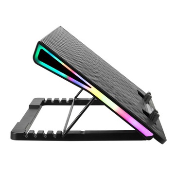PODKŁADKA CHŁODZĄCA 1 POD LAPTOPA LED RGB 17
