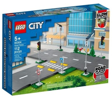 LEGO CITY 60304 PŁYTY DROGOWE