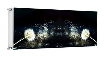 MAGNES MATA MAGNETYCZNA NA KALORYFER 140x60 KWIATY FOTOTAPETA