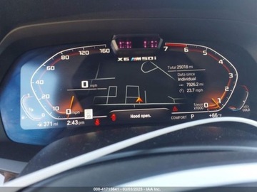 BMW X6 G06 2021 BMW X6 2021r., M50I, od ubezpieczalni 4.4 Benzyna 523KM, zdjęcie 10