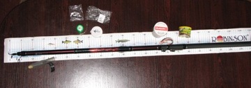 Wędka Robinson Red Star 400cm 5-20g zestaw