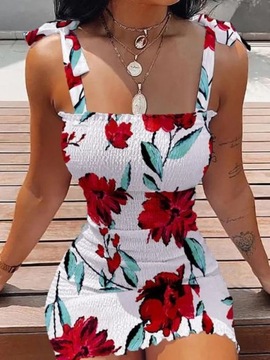 Summer Sexy Bodycon Package Hips Wrap Dress Women