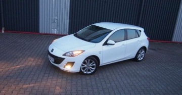 Mazda 3 II Sedan 1.6 MZR 105KM 2010 Mazda 3 1,6Benzyna Udokumentowany Przebieg Serwisowany Biala Perla, zdjęcie 23