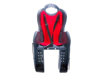 ELIBAS Серое детское велосипедное сиденье