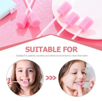 Чистящие ватные диски Многофункциональная губка для полости рта