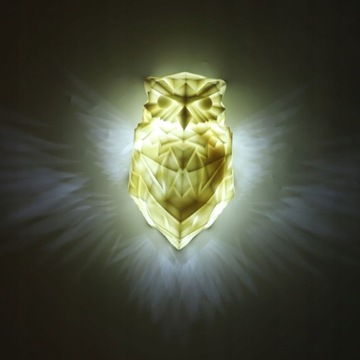 KINKIET LAMPKA NOCNA SOWY 3D LED KREATYWNY INTER
