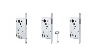 Drzwi Ukryte WZMACNIANE 3 zawiasy ościeżnica aluminium 60 Prawe do wewnątrz