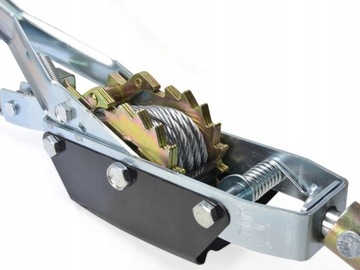 ЛЕБЕДКА РУЧНАЯ ТРОСОВАЯ 4Т 4000кг 3 КРЮКА