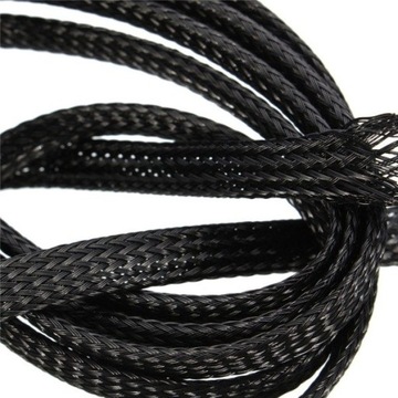 Красная полиэфирная оплетка 4мм/8мм, 1м