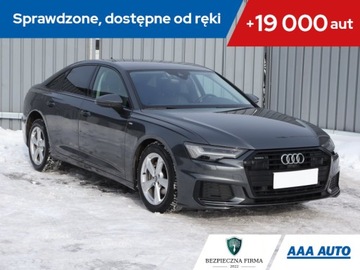 Audi A6 C8 Limousine 2.0 40 TDI 204KM 2020 Audi A6 40 TDI, Salon Polska, Serwis ASO, 201 KM