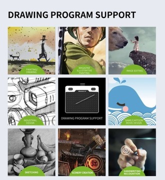 10moons T503 Сверхлегкий графический планшет для рисования, планшет для подписи, 8192 уровней