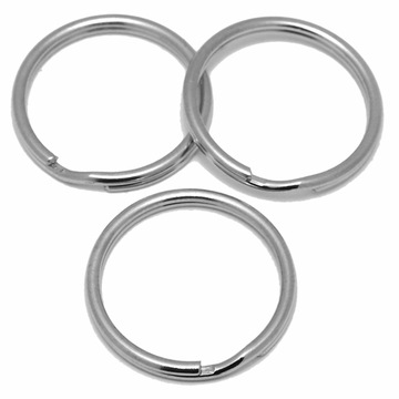 KÓŁKO do kluczy 25mm 10szt BRELOK BAZA OGNIWO J236