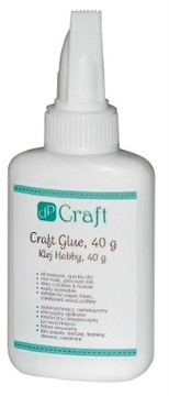 Klej Hobby 40 ml BEZBARWNY Scrapbooking APLIKATOR
