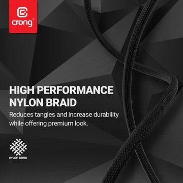 CRONG ARMOR LINK KABEL MFI Z USB-C NA LIGHTNING