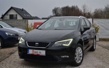 Seat Leon III ST 1.6 TDI CR 105KM 2015 Seat Leon Bezwypadkowy - DSG - Niski przebieg - Super Stan - 1 wlasciciel, zdjęcie 1