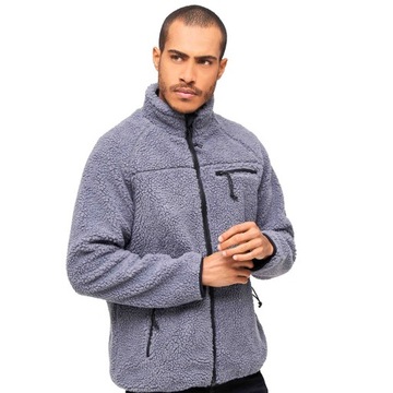 Kurtka Polar Bluza Brandit Teddyfleece Jacket - Anthracite 4XL