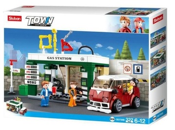 KLOCKI SLUBAN TOWN Stacja paliw 322 - B0759B