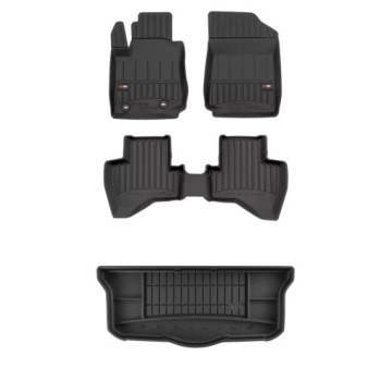 3D gumová sada koberců a rohožek Toyota Aygo II 2014-2022 Hatchback, 5 dveří