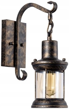 Lampa LED zewnętrzna kinkiet ogrodowy Retro,biały