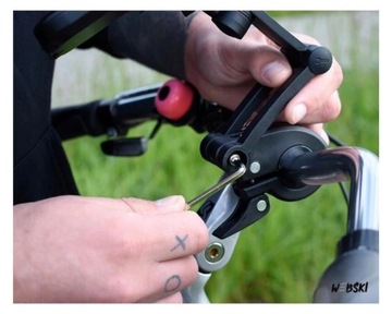 ДЕРЖАТЕЛЬ ДЛЯ МОТОЦИКЛА, ПРОЧНЫЙ, УНИВЕРСАЛЬНЫЙ ДЛЯ ТЕЛЕФОНА, ГАШАЕТ ВИБРАЦИИ