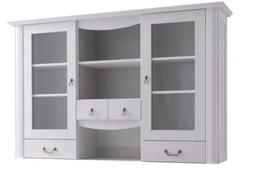 nadstawka na komode witryna SYSTEM MEBLI salon