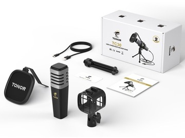 КОНДЕНСАТОРНЫЙ МИКРОФОН TONOR TC30 PLUG & PLAY