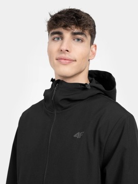 Kurtka Męska SOFTSHELL 4F Jesienna Przejściowa XL