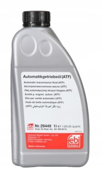 МАСЛО ДЛЯ АВТОМАТИЧЕСКИХ КОРОБОК ATF 1л.