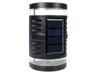 SOLARNY WALCOWATY KINKIET ŚCIENNY 8 GODZIN ŚWIECI