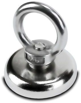 Sensei 50 кг - НЕОДИМОВЫЙ МАГНИТ С РУЧКОЙ, Ø36 x H7 мм, N52 Strong, 2 шт.